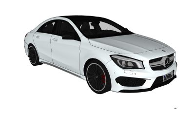 超精细汽车模型 奔驰 Mrcedez Bens CLA45 AMG